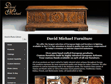 Tablet Screenshot of davidmichaelfurniture.com